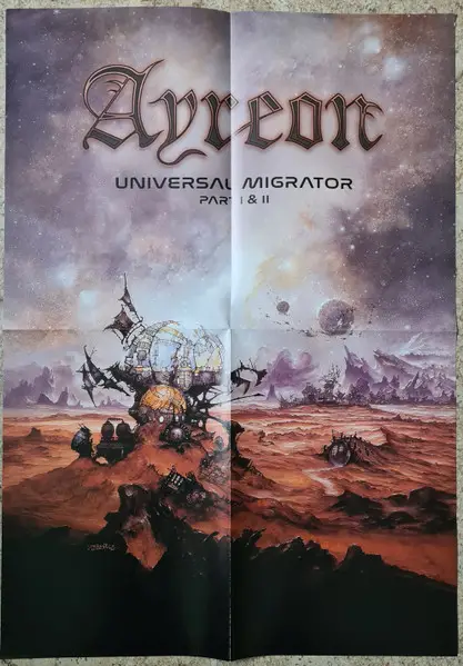 Ayreon - Universal Migrator Part I & II (4 платівки, Фіолетовий, Мармур, Альбом) - фото №8