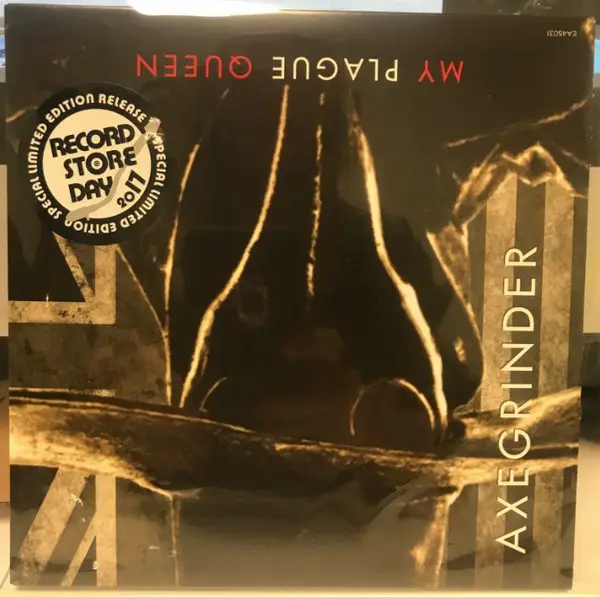 Axegrinder & War//Plague - Axegrinder / War//Plague (45 об/мин, Record Store Day, Сингл, Лимитированое) - фото №3