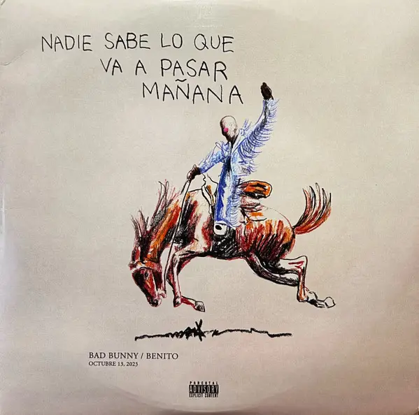 Bad Bunny & Benito Antonio Martínez Ocasio - Nadie Sabe Lo Que Va A Pasar Mañana (2 платівки, Металічний колір, Синій)