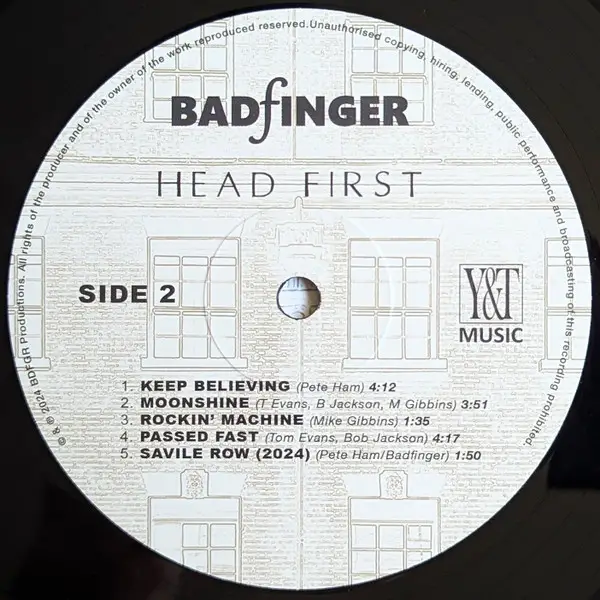 Badfinger - Head First (Альбом, Лимитированое) - фото №6