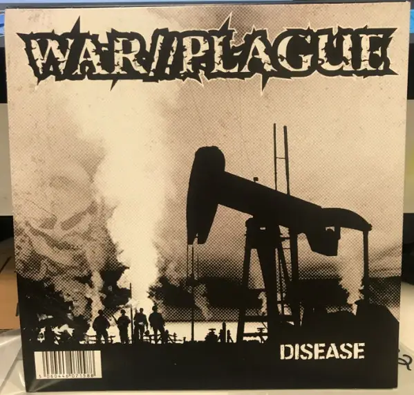 Axegrinder & War//Plague - Axegrinder / War//Plague (45 об/мин, Record Store Day, Сингл, Лимитированое) - фото №4