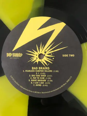 Bad Brains - Bad Brains (Жовтий, Альбом, Лимітоване, Перевидання, Ремастеринг) - фото №4