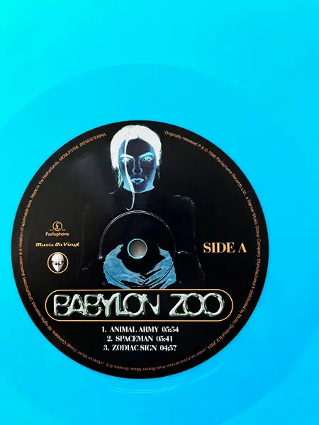 Babylon Zoo - The Boy With The X-Ray Eyes (2 платівки, Бірюзовий, Альбом, Лимітоване, Пронумерований, Перевидання) - фото №3