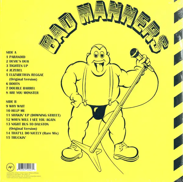 Bad Manners - Rare & Fatty - Unreleased Recordings 1976-1997 (Раскладная обложка, Полупрозрачный, Красный, Альбом, Переиздание) - фото №2