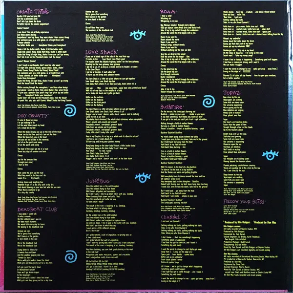 The B-52's - Cosmic Thing (Розкладна обкладинка, Альбом, Лимітоване, Пронумерований, Ремастеринг, Спеціальне видання) - фото №2