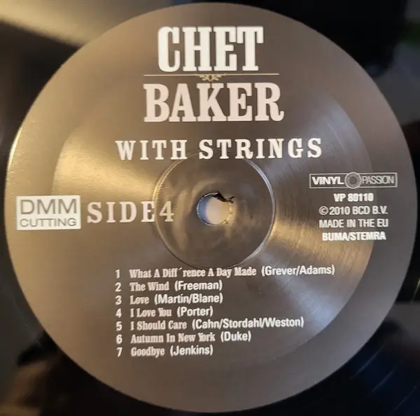 Chet Baker - Sings & Strings (2 платівки, Збірник, Ремастеринг) - фото №6