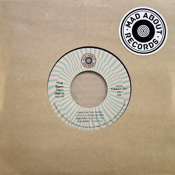 The Bam Jam Band - Keepin' On / Something About Love (45 об/хв, Сінгл) - фото №3