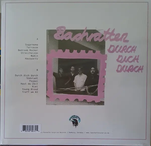 Bachratten - Durch Dich Durch (Прозрачный, Розовый, Брызги, Альбом) - фото №2