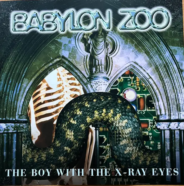 Babylon Zoo - The Boy With The X-Ray Eyes (2 платівки, Бірюзовий, Альбом, Лимітоване, Пронумерований, Перевидання) - фото №7