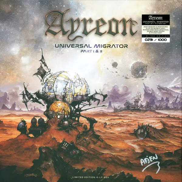 Ayreon - Universal Migrator Part I & II (4 платівки, Фіолетовий, Мармур, Альбом)