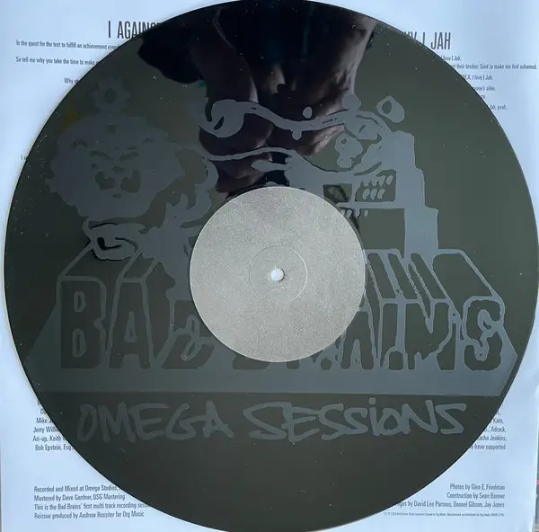 Bad Brains - Omega Sessions (Односторонний, EP, Гравированная, Переиздание, Ремастеринг) - фото №4