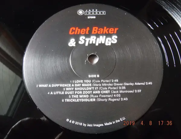 Chet Baker - Chet Baker & Strings (Альбом) - фото №7