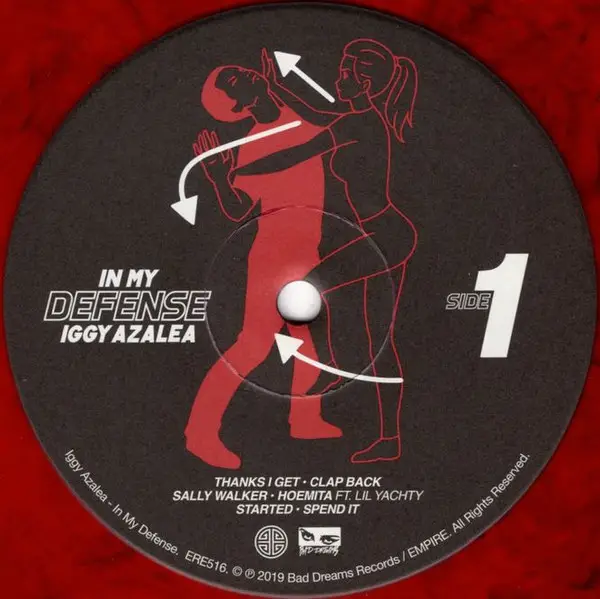 Iggy Azalea - In My Defense (Красный, Дым, Альбом) - фото №3