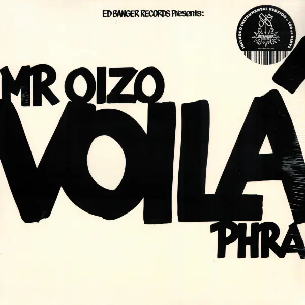 Вінілова платівка Mr. Oizo — Voilá