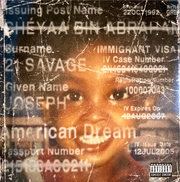 Вінілова платівка 21 Savage — American Dream