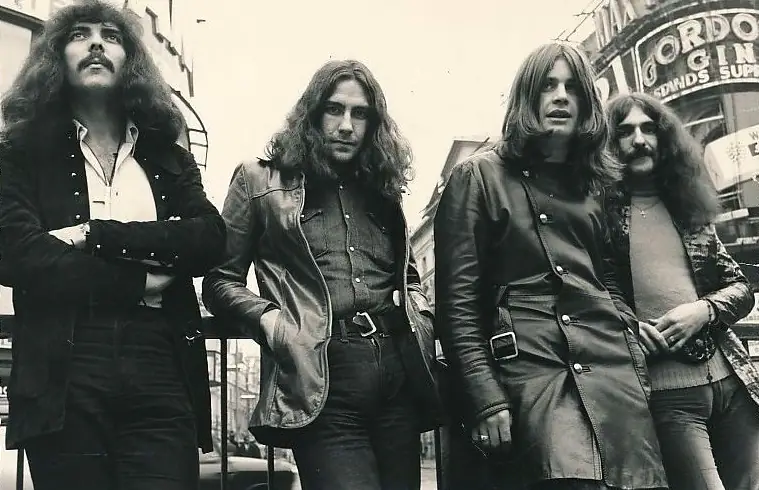 Black Sabbath на Пікаділлі-серкус у Лондоні, 1970