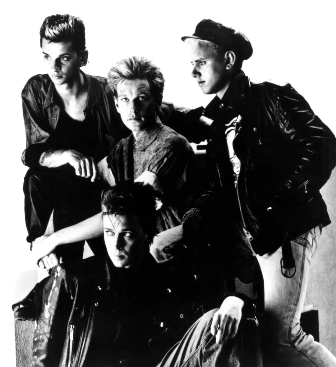 Depeche Mode на рекламном фото к альбому «Some Great Reward»