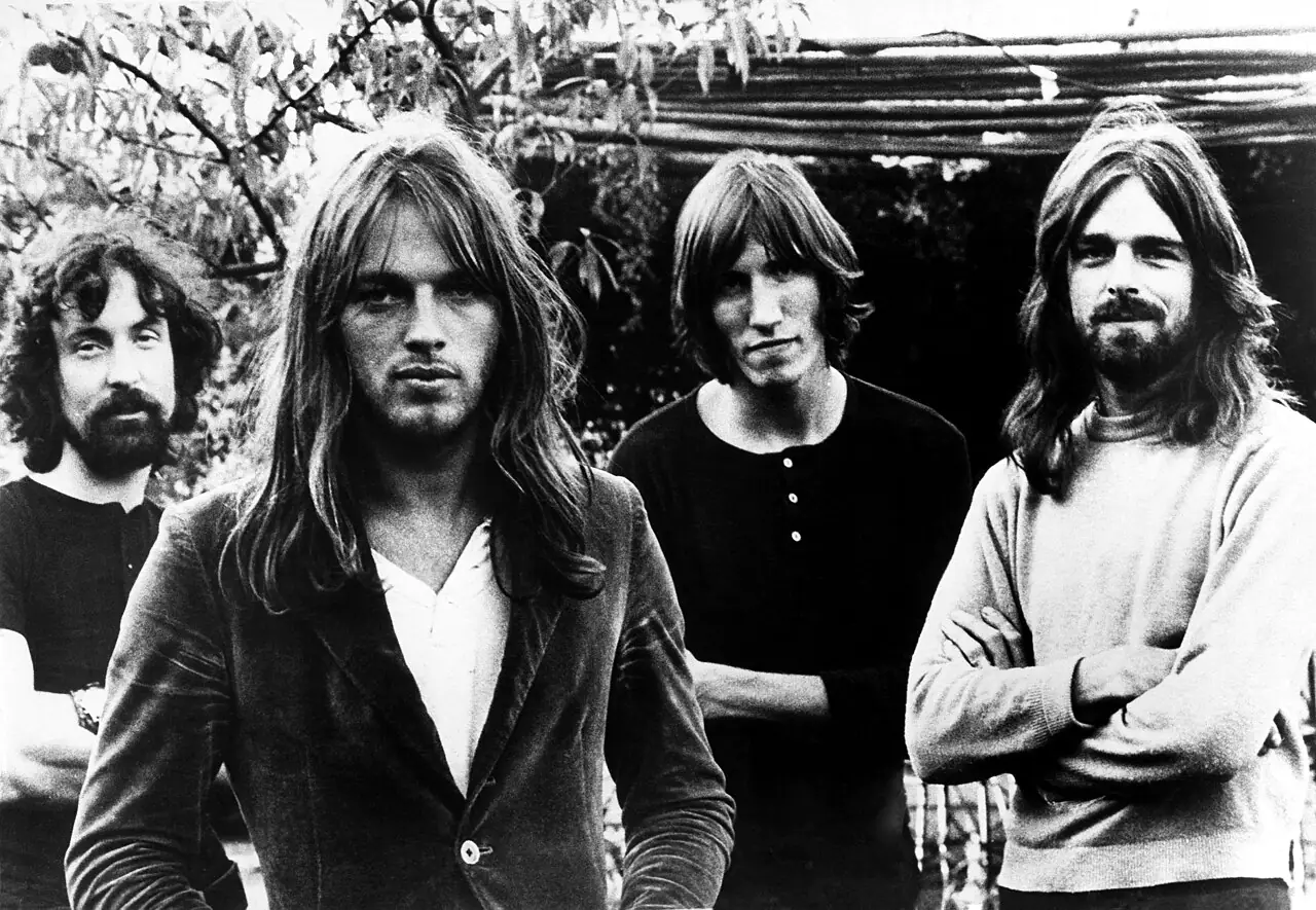 Pink Floyd невдовзі після виходу «The Dark Side of the Moon», 1974 рік