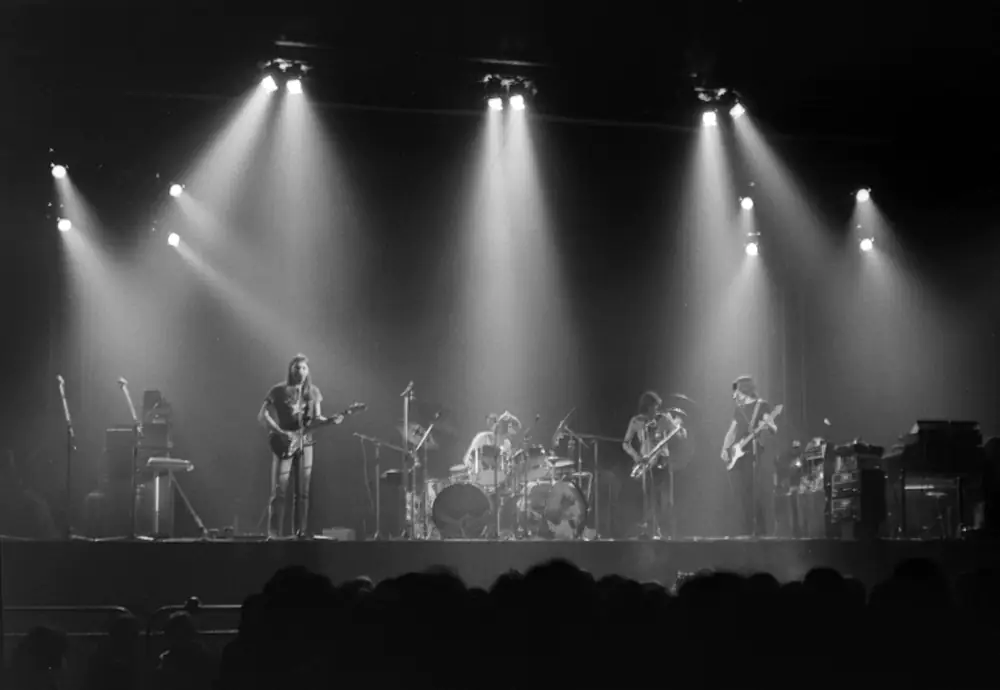 Pink Floyd грають на сцені Earls Court у 1973 році