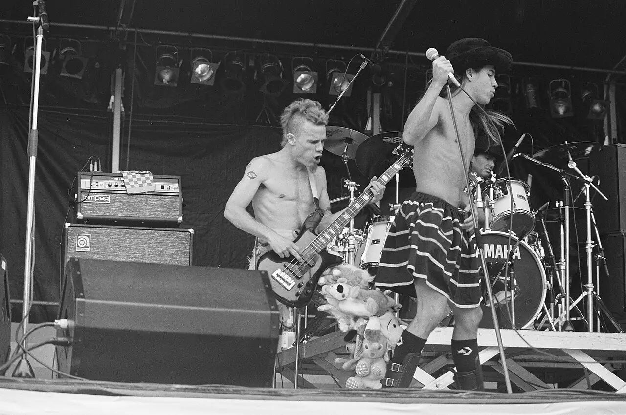 Red Hot Chili Peppers на площі Дам